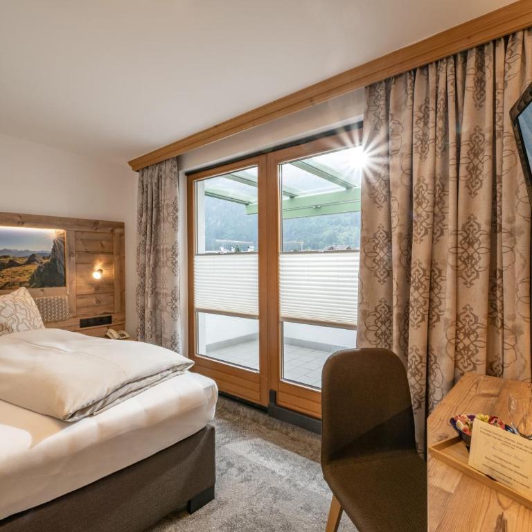Hotel Garni Ferienhof - Einzelzimmer mit Bergblick - 6