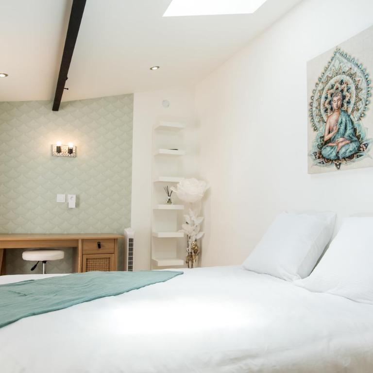**Auberge de l'Aude** - Chambre Double avec Terrasse - 4