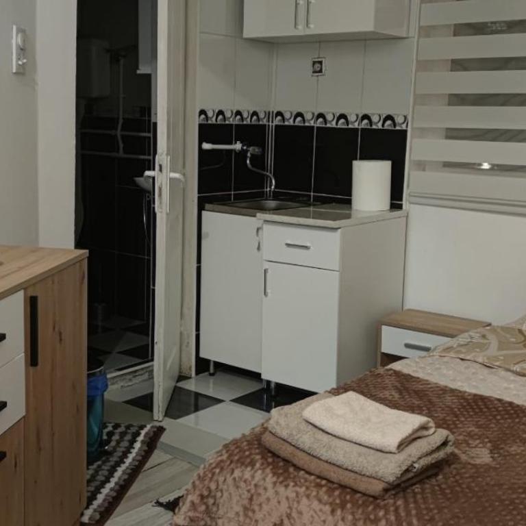 Small Apartment PRIVATE bathroom STRONG WI-FI - Niskobudžetna Dvokrevetna Soba sa Bračnim Krevetom/Zasebnim Krevetima - 7