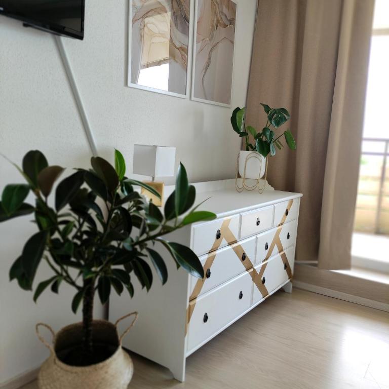 Pools, Sauna und Balkon mit Panoramablick - Apartment mit 1 Schlafzimmer, Balkon und Bergblick - 43