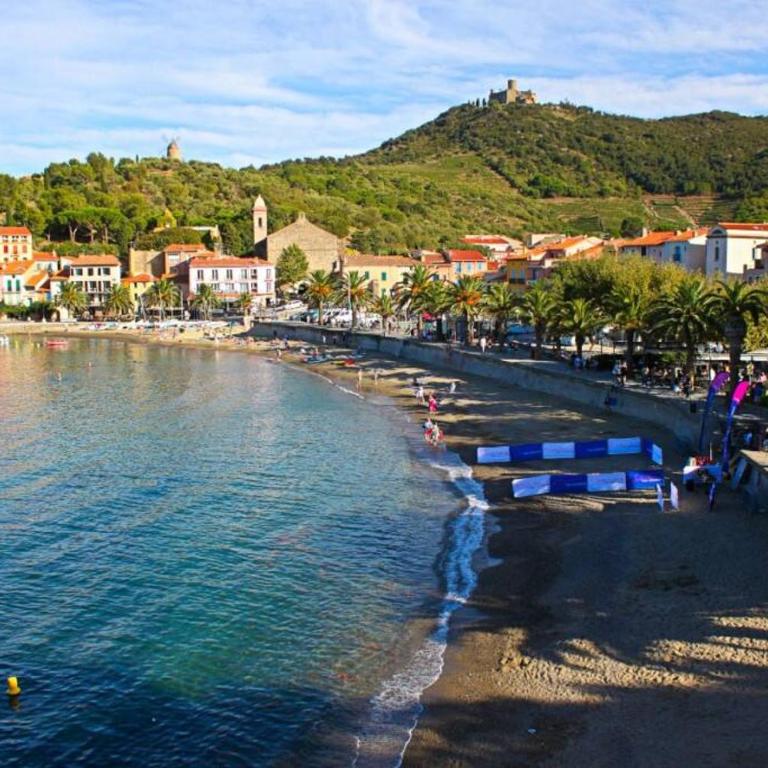 T2 au calme-vue mer et baie de Collioure-Clim-Garage - Apartment mit 1 Schlafzimmer - 19