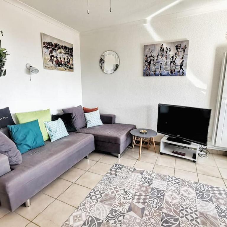 T2 au calme-vue mer et baie de Collioure-Clim-Garage - Apartment mit 1 Schlafzimmer - 2