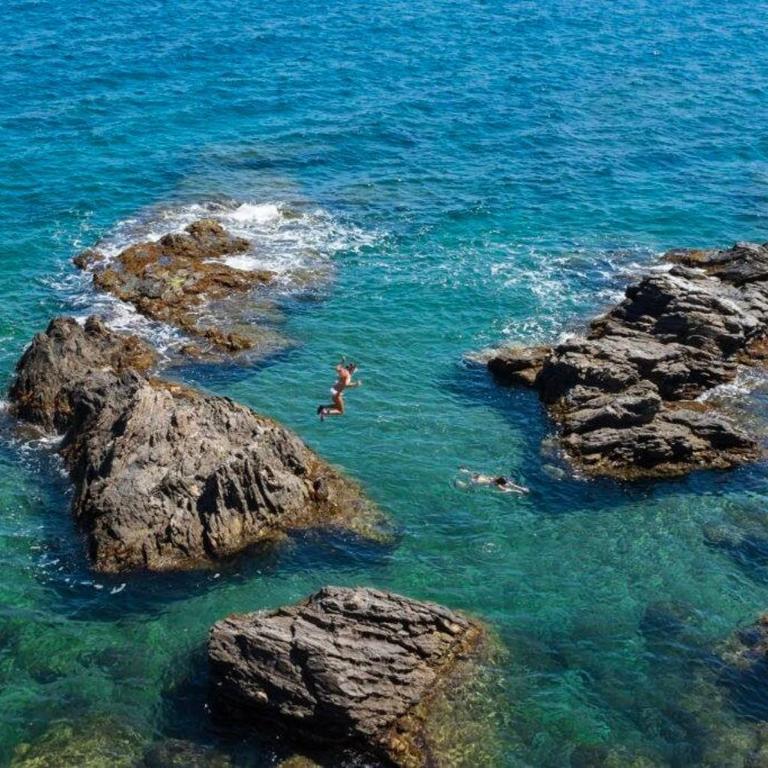 T2 au calme-vue mer et baie de Collioure-Clim-Garage - Apartment mit 1 Schlafzimmer - 32
