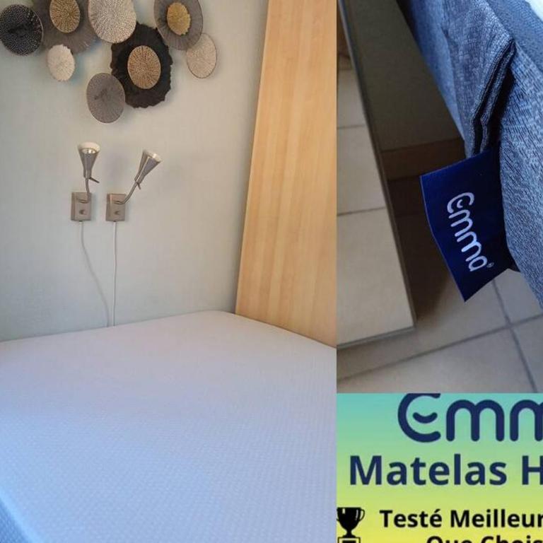 T2 au calme-vue mer et baie de Collioure-Clim-Garage - Apartment mit 1 Schlafzimmer - 36