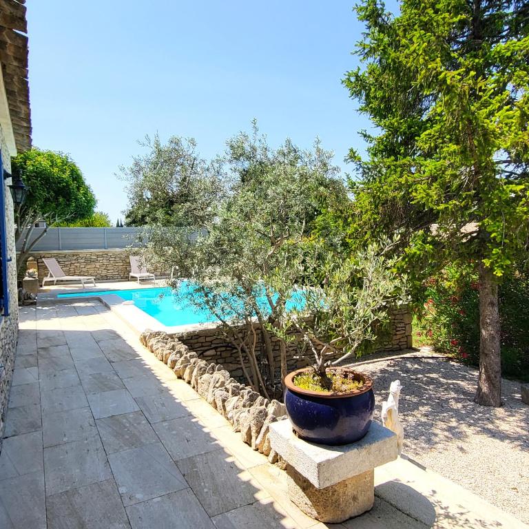"La Massette du Cheval Blanc" Villa de caractère en pierre - Villa Supérieure - 15