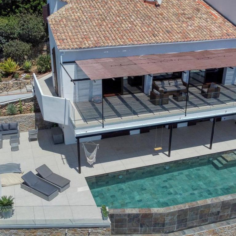 VILLA L'OISEAU BLEU 220m2 VUE MER 180, GIENS & Porquerolles - Studio - Villa - 4