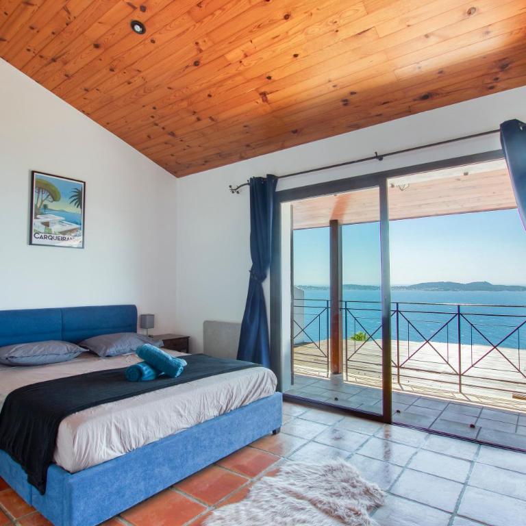 VILLA L'OISEAU BLEU 220m2 VUE MER 180, GIENS & Porquerolles - Studio - Villa - 10