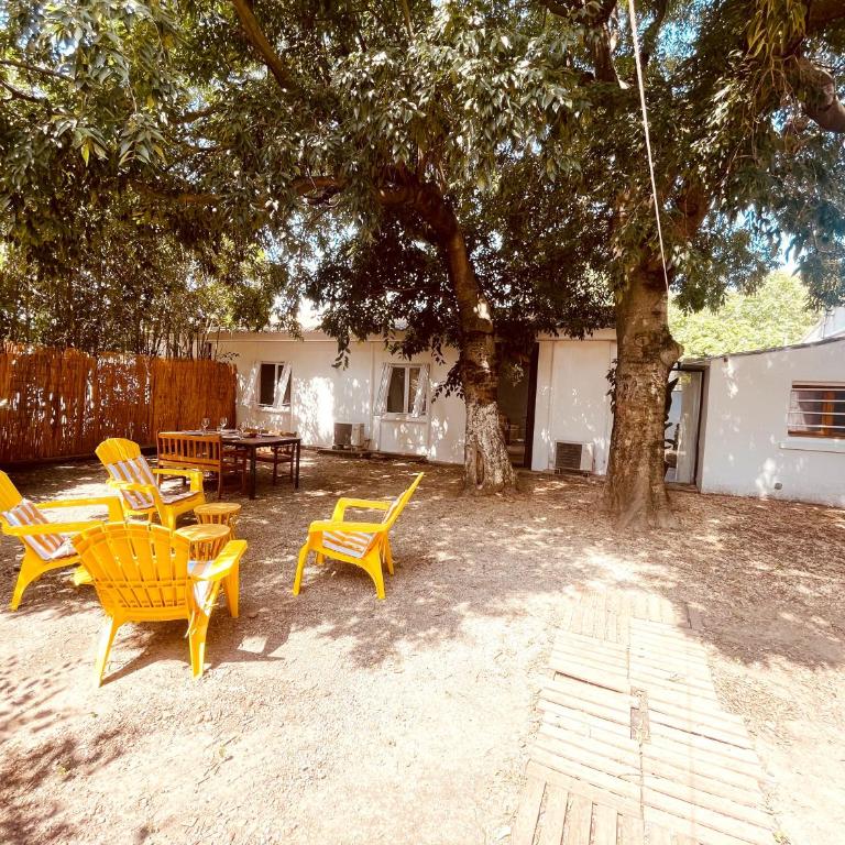 Le patio, jardin privatif, tennis - One-Bedroom House - 8