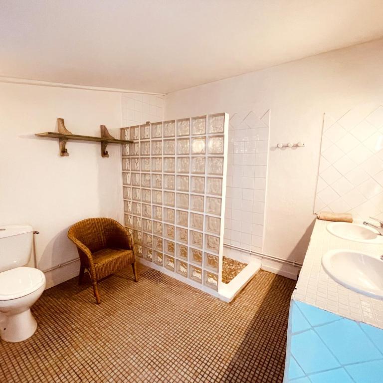 Le patio, jardin privatif, tennis - One-Bedroom House - 11
