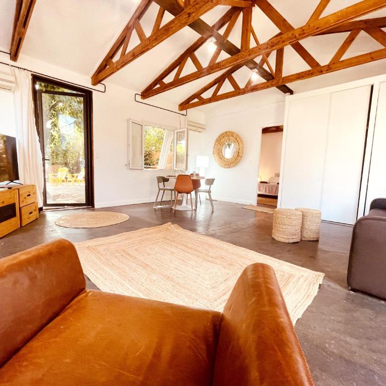 Le patio, jardin privatif, tennis - One-Bedroom House - 9
