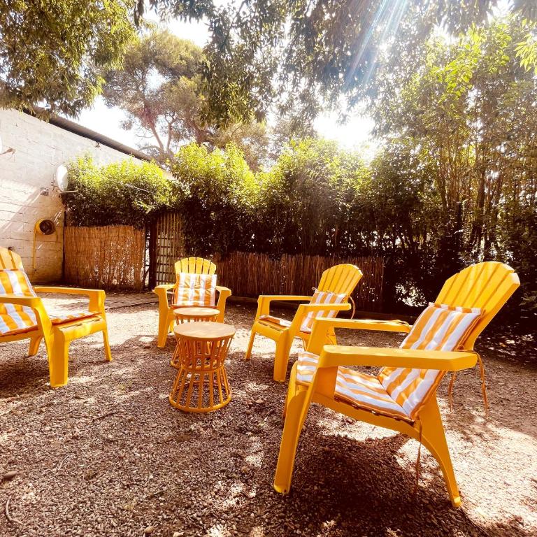 Le patio, jardin privatif, tennis - One-Bedroom House - 18