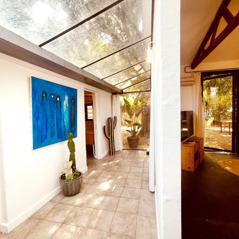 Le patio, jardin privatif, tennis - One-Bedroom House - 21