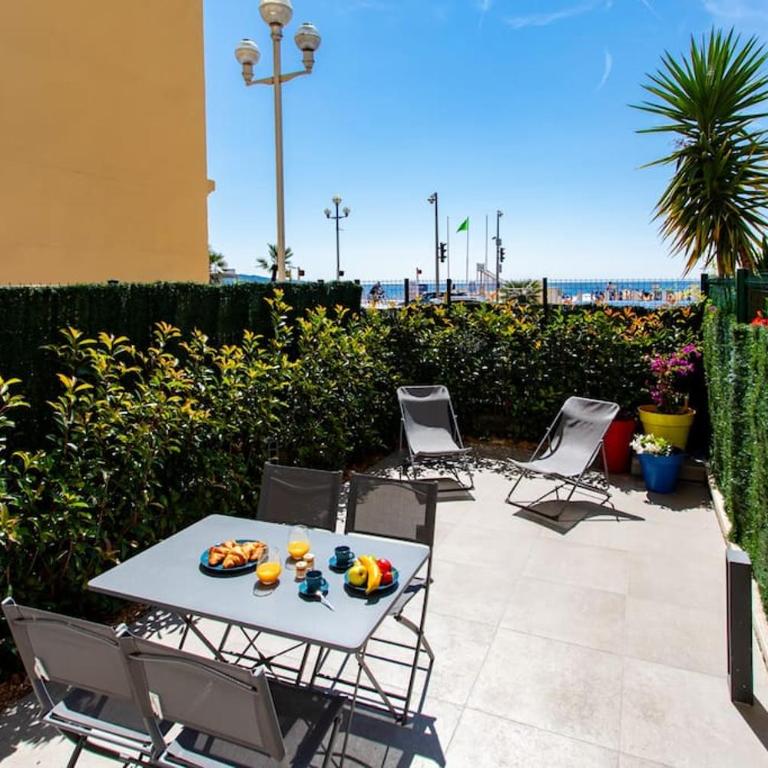 #43 Staywizus - Design Studio Terrace AC Wifi Sea View 1min Beach - Appartement 1 Chambre - 11
