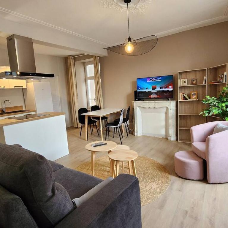 Les Appartements de Louis Spacieux-centre ville-mairie - Appartement 2 Chambres - 4