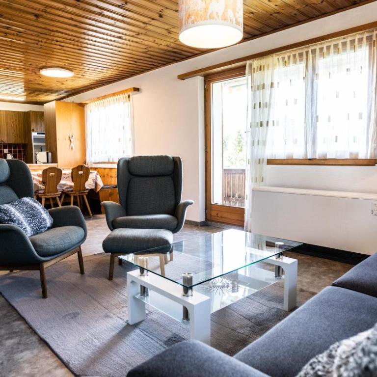 Ferienwohnung Chalet Bortelhorn, Rosswald - Apartment mit 3 Schlafzimmern - 12
