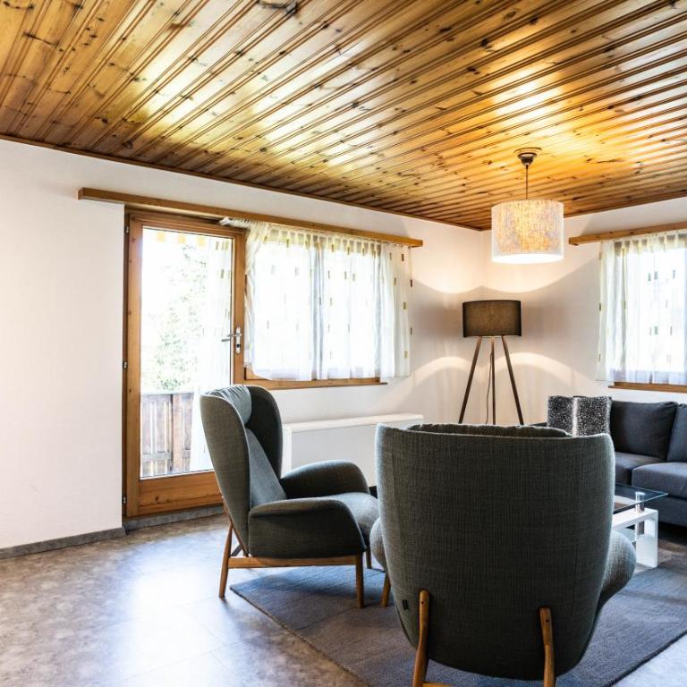 Ferienwohnung Chalet Bortelhorn, Rosswald - Apartment mit 3 Schlafzimmern - 11