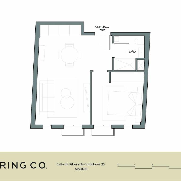 Housing El Rastro by SharingCo - One-Bedroom Apartment - 22