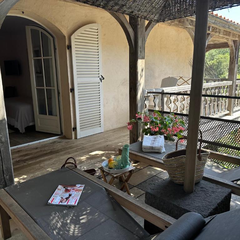 Le Clos des Sept Palmiers - Chambre Double Deluxe avec Grande Terrasse - 15