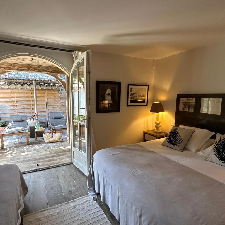 Le Clos des Sept Palmiers - Chambre Double Deluxe avec Grande Terrasse - 10