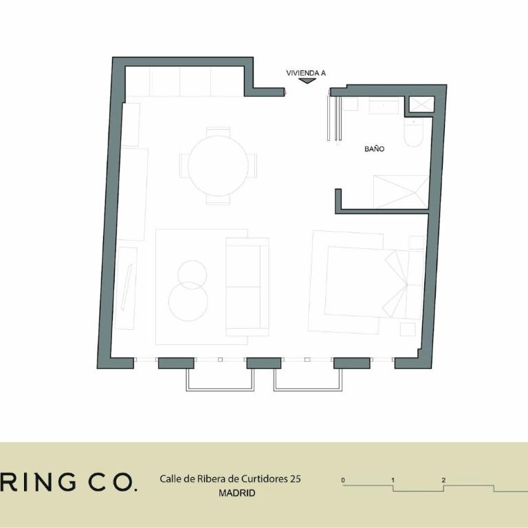 Housing El Rastro by SharingCo - Queen Studio - Disability Access - 2