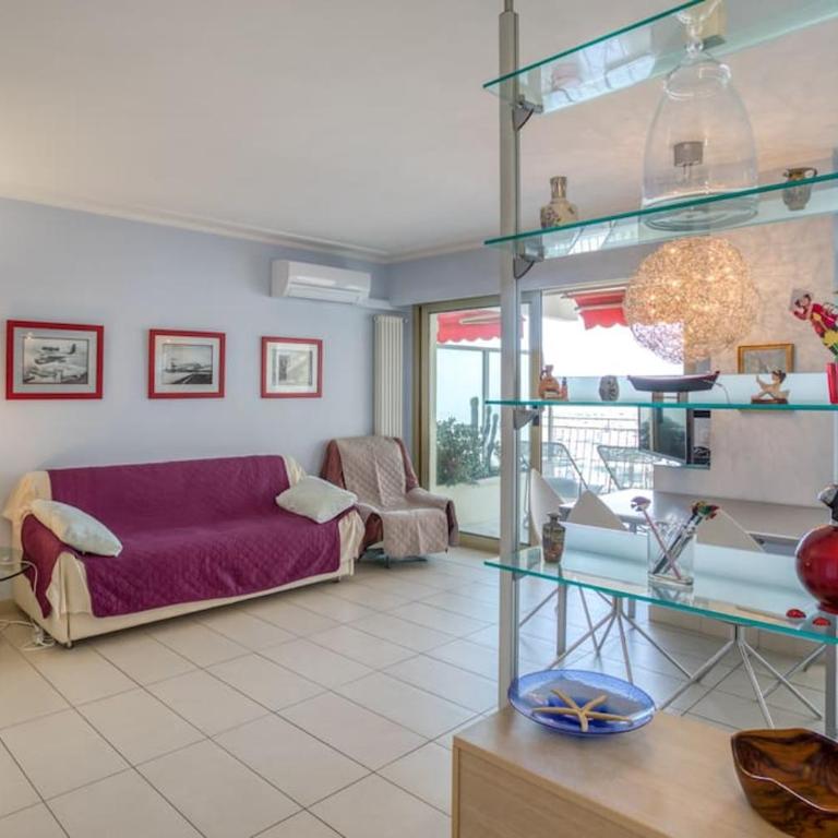 A2 - 1 BDR Antibes Sea & Port View - AC, Garage & Terrace - Appartement 1 Chambre - 30