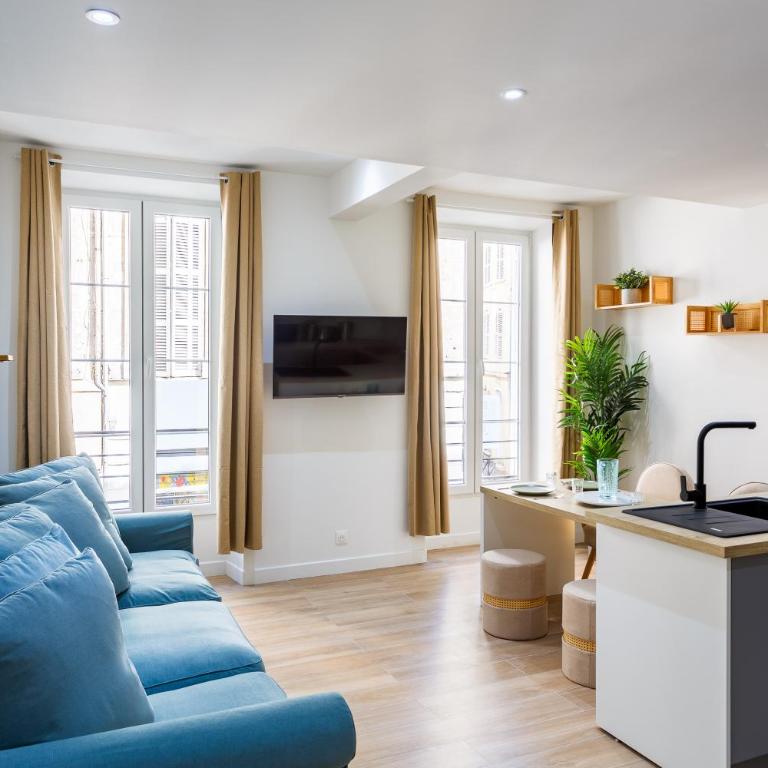 Appartement vieux port 4-6 couchages tout équipé haut de gamme - Two-Bedroom Apartment - 1