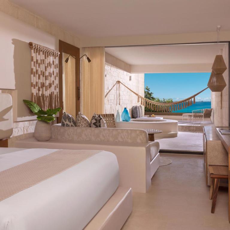 Impression Isla Mujeres by Secrets - Adults Only - All Inclusive - Signature Junior King Suite with Hot Tub and Ocean View - 1