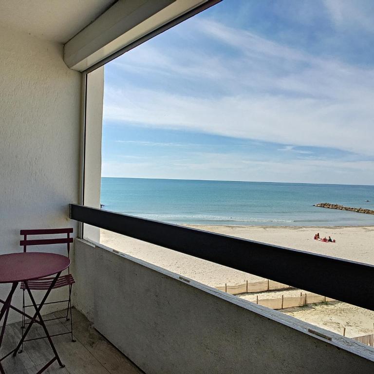 Studio côtier rénové climatisé avec parking privé, Carnon, aménagé pour 3 pers - Apartamento de 1 dormitorio - 6