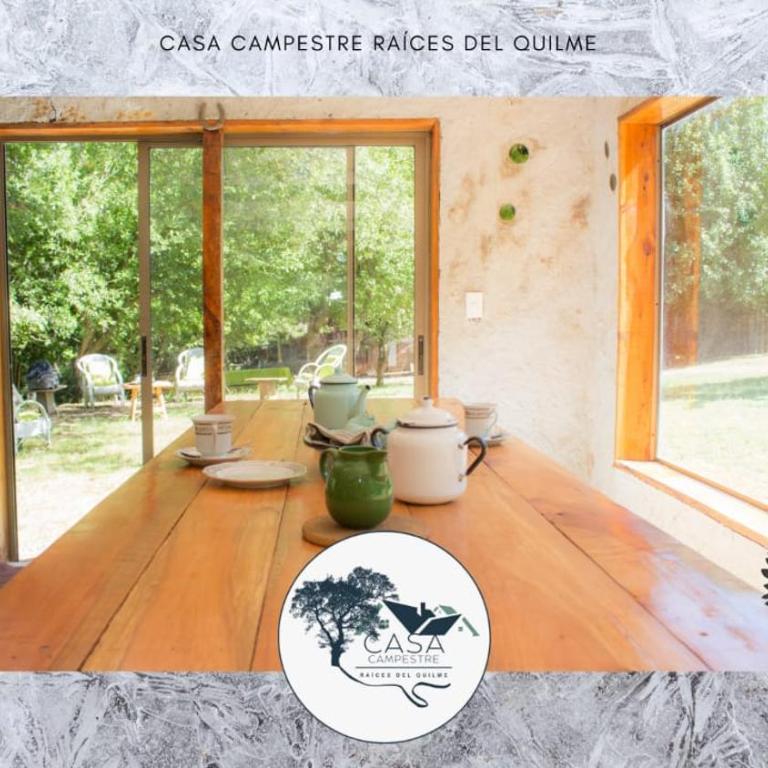 Cabaña Raíces del Quilme - Four-Bedroom House - 20