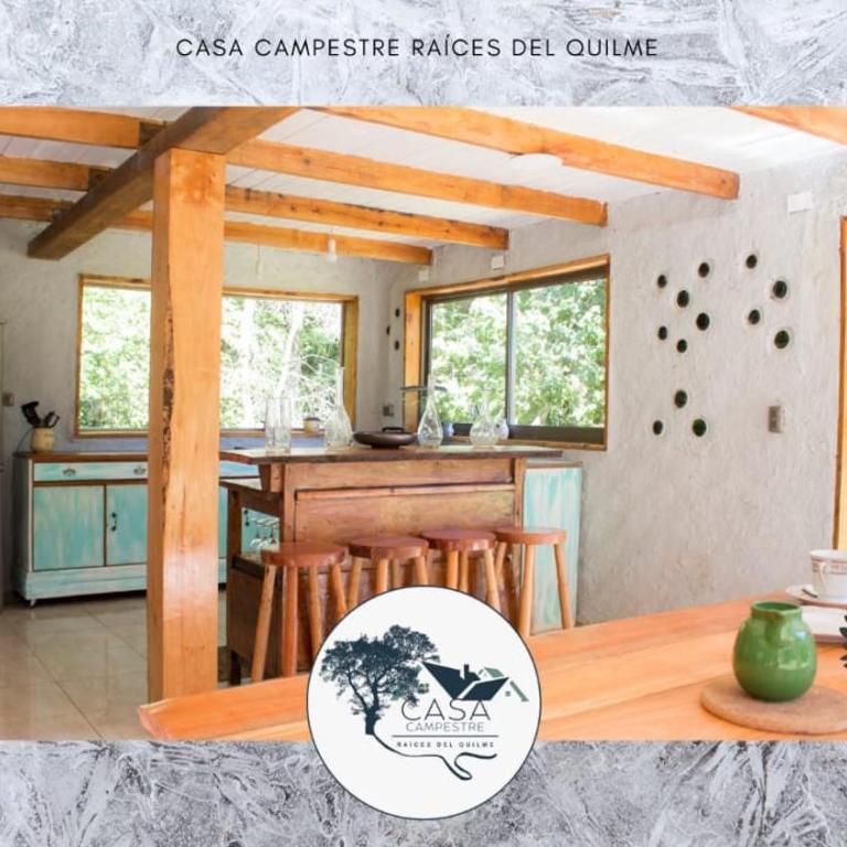 Cabaña Raíces del Quilme - Four-Bedroom House - 18