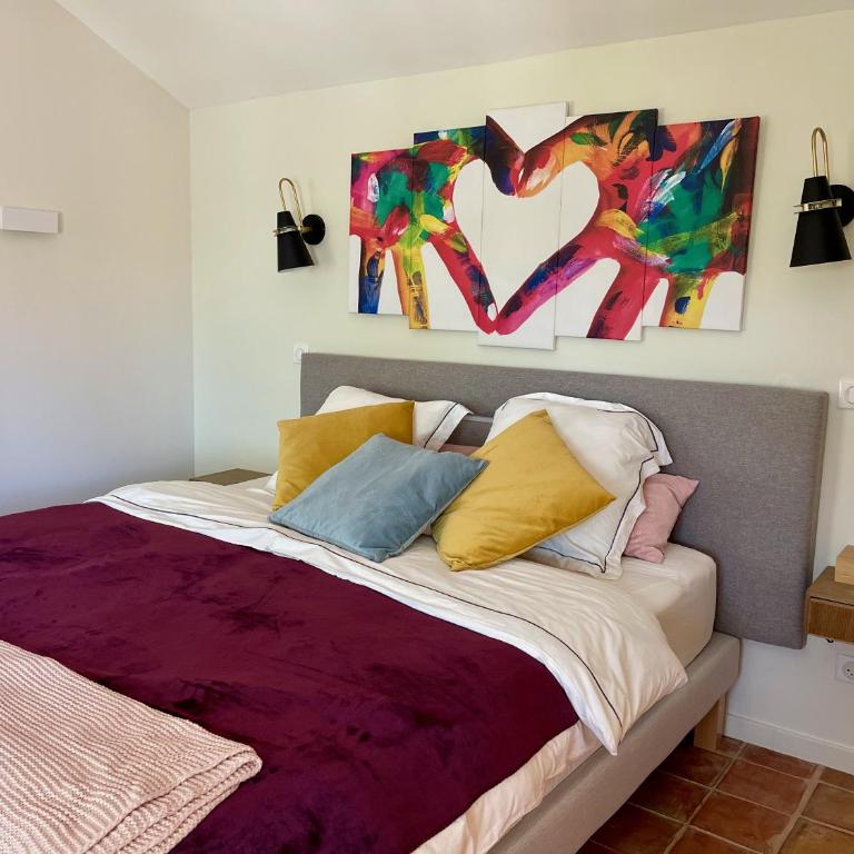 Appart13 piscine chauffée de luxe Belvoir13 à 10 min d Aix - Apartment mit 1 Schlafzimmer - 63