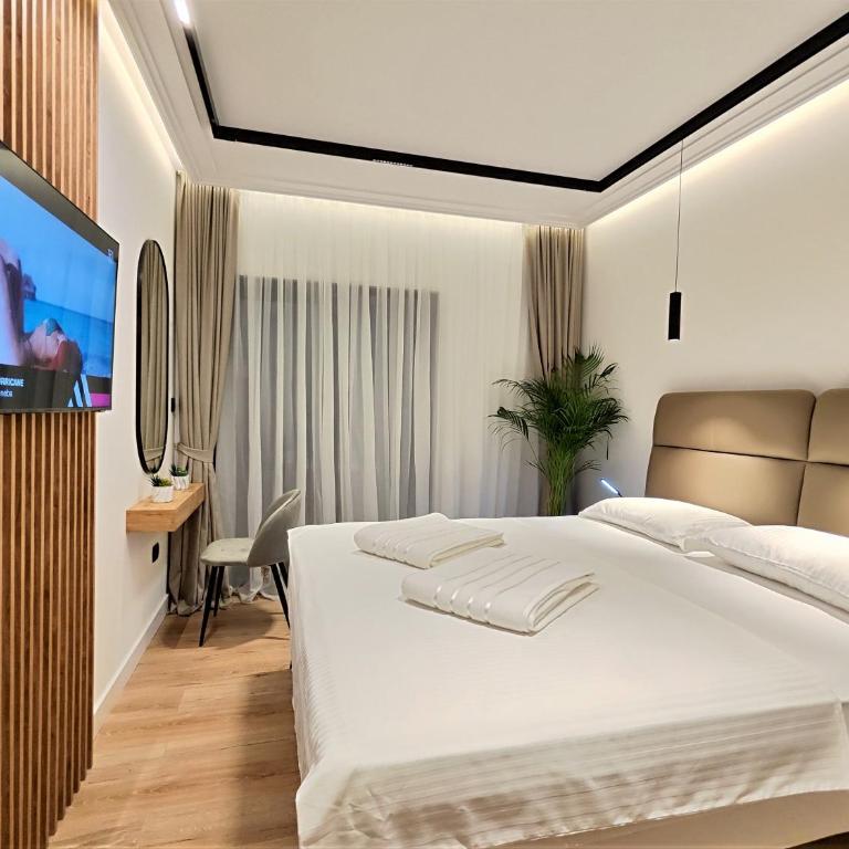 AMD Premium rooms Budva - Deluks Dvokrevetna Soba sa Bračnim Krevetom/Zasebnim Krevetima i Balkonom - 13