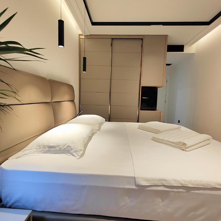 AMD Premium rooms Budva - Deluks Dvokrevetna Soba sa Bračnim Krevetom/Zasebnim Krevetima i Balkonom - 11