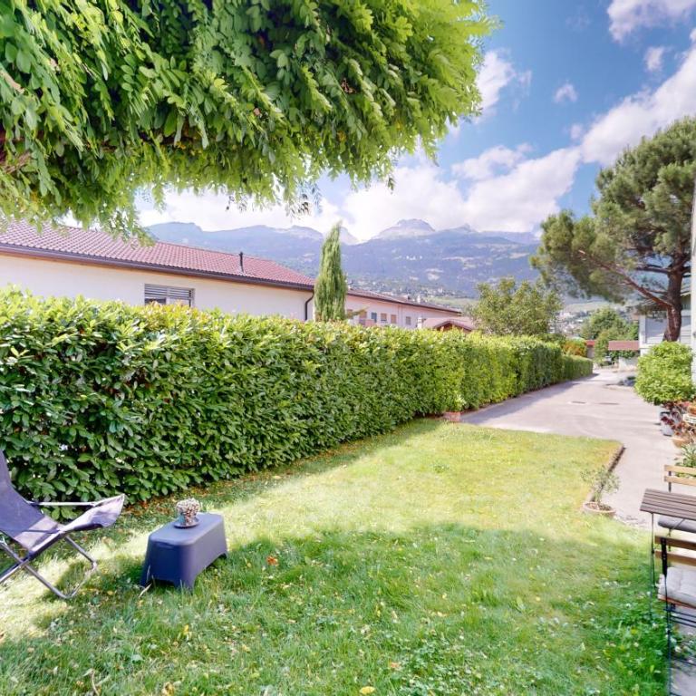 Spacious studio in a quiet area of Sierre - Studio mit Terrasse - 5