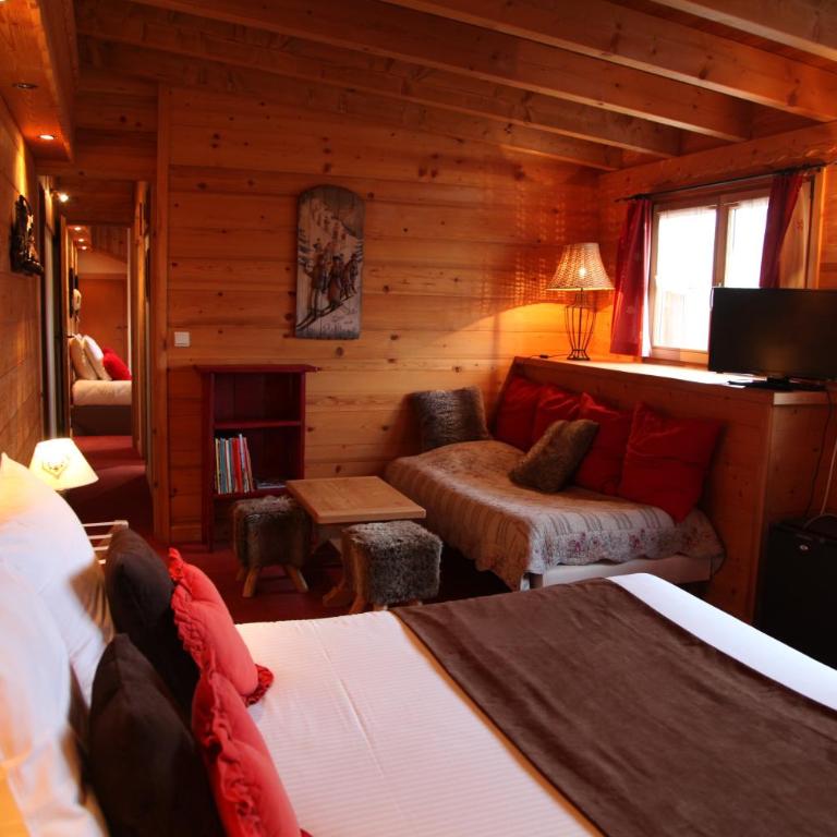 Le Cro-Bidou - Chambre Familiale avec Salle de Bains - 3