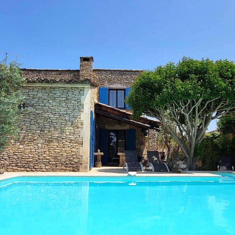 "La Massette du Cheval Blanc" Villa de caractère en pierre - Villa Supérieure - 4