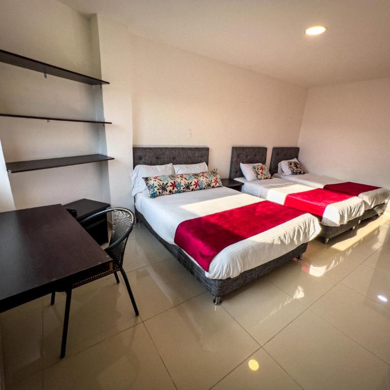 Hotel Boutique Veracruz termales - Habitación cuádruple - 6