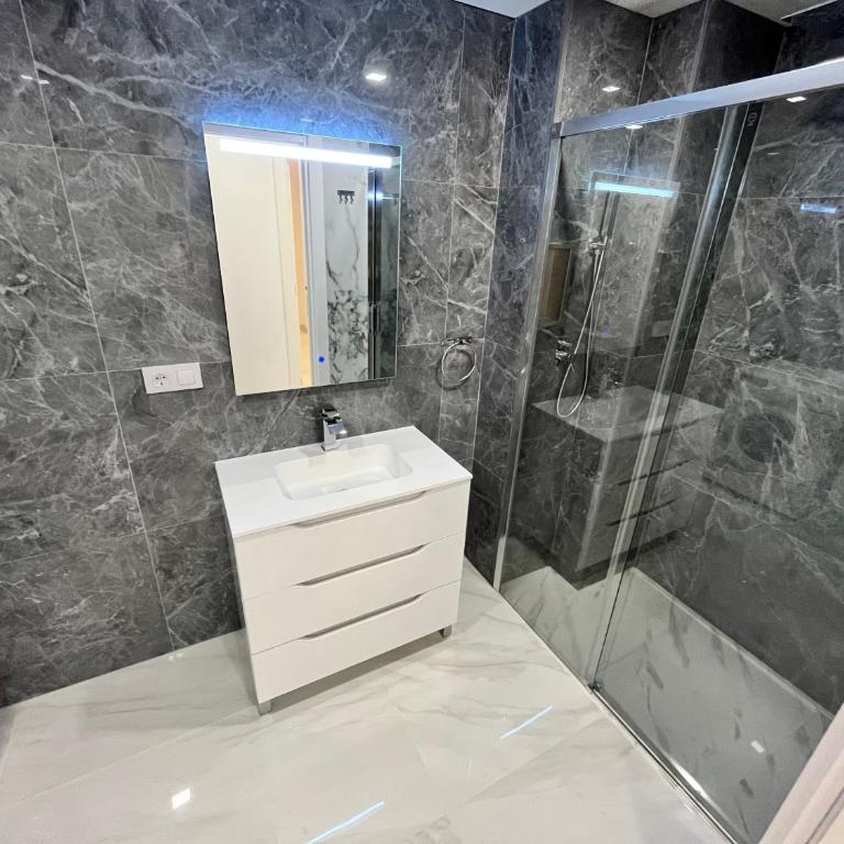 Calpe apartamento 70m playa jardin piscina wifi aire - Two-Bedroom Apartment - 15