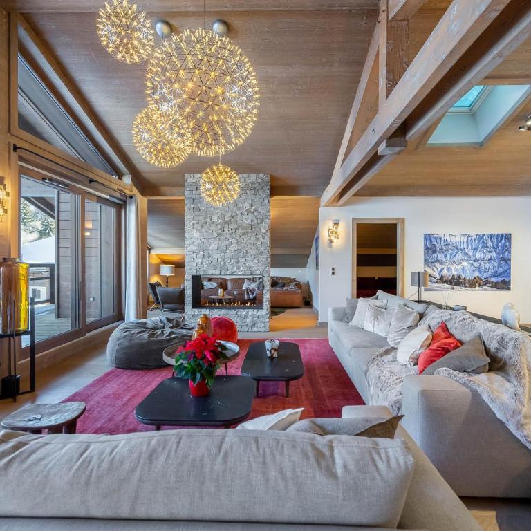 Penthouse à Megève avec Jacuzzi, Sauna, Piscine & Salle de Sport - FR-1-569-27 - Appartement (14 Adultes) - 15