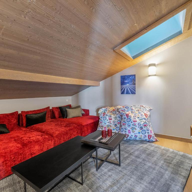 Penthouse à Megève avec Jacuzzi, Sauna, Piscine & Salle de Sport - FR-1-569-27 - Appartement (14 Adultes) - 16