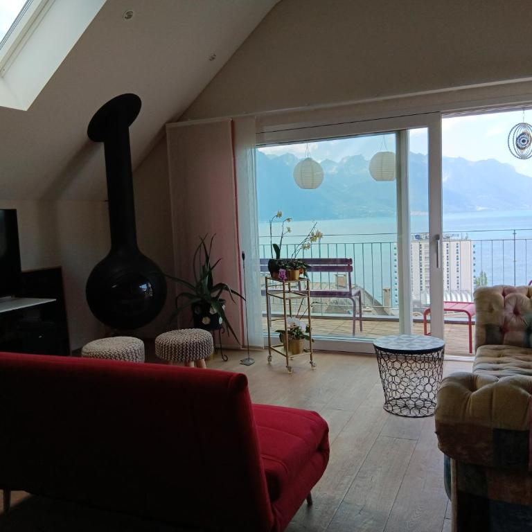 Loft la plus belle vue du lac Léman Montreux - Deluxe Apartment - 41