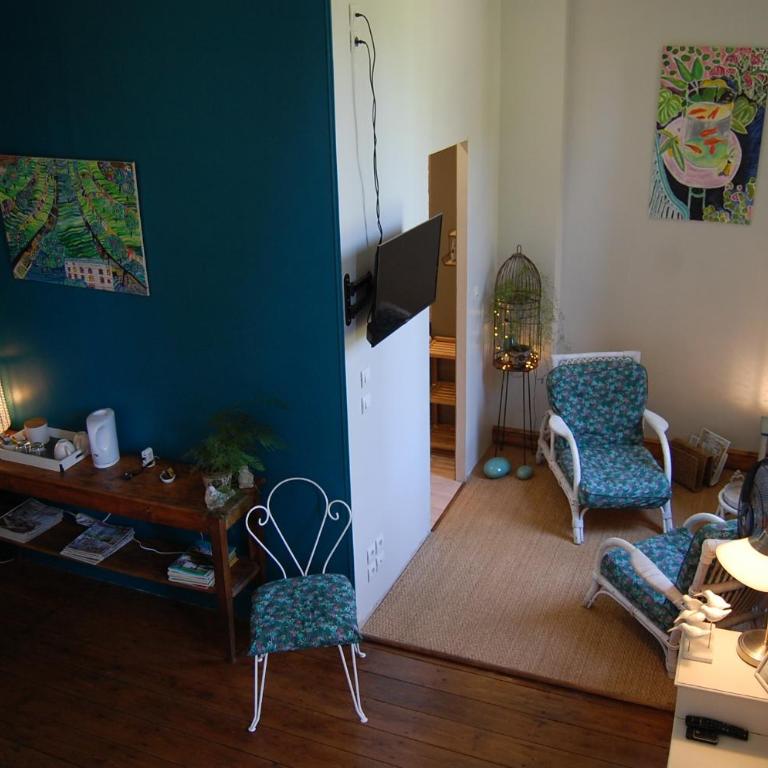 Madeleine Bergerac - Chambre Double - Vue sur Jardin - 48