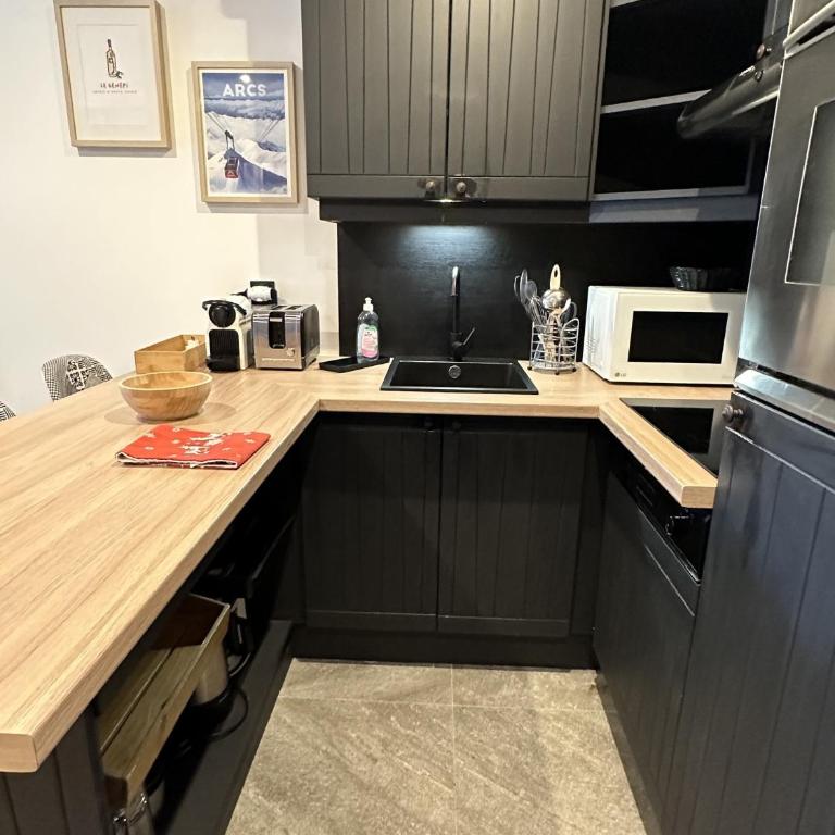 Arcs 1950 Appartement prestige Ski InOut 6 pax - Two-Bedroom Apartment - 6