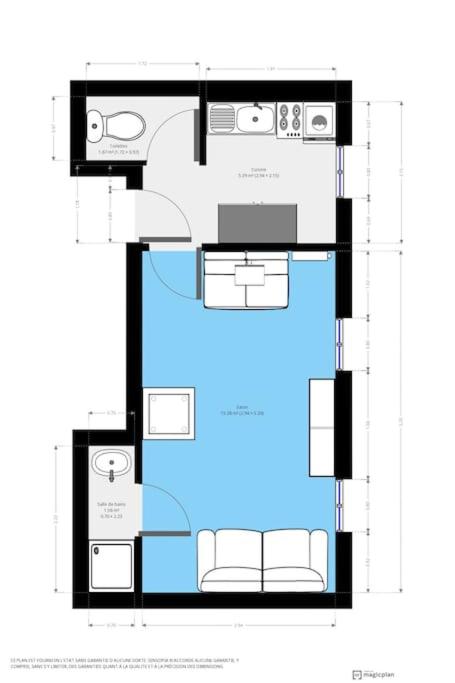 Cabourg Charmant studio centre ville RUE DE LA MER - Apartment mit 1 Schlafzimmer - 10