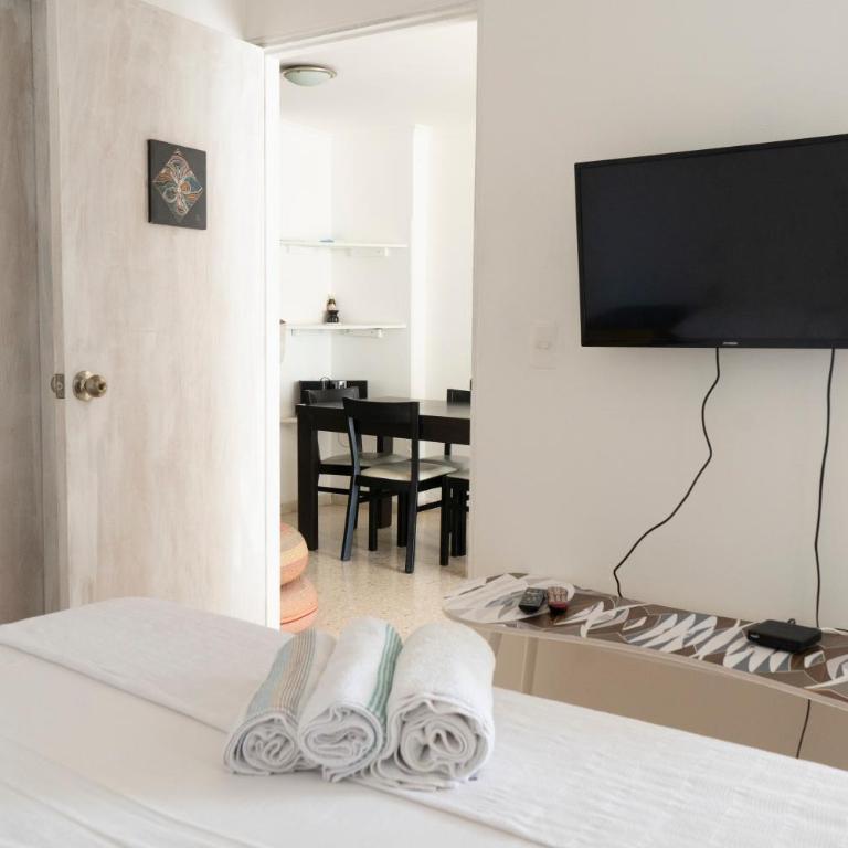 Apt frente al Mar 10 min a pie Centro Histórico - One-Bedroom Apartment - 14