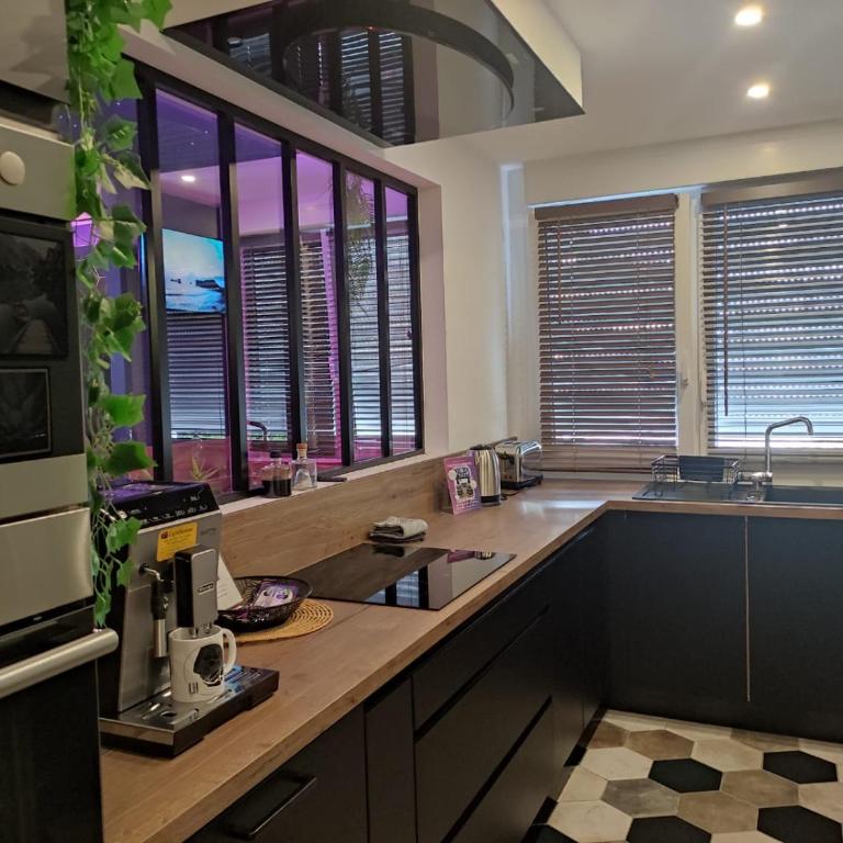 Cocon d'Evasion**** SPA PRIVATIF et ciels étoilés - Appartement 1 Chambre - 13