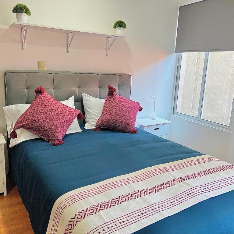 QR Departamento en el corazón de la Condesa Quintana Roo - Three-Bedroom Apartment - 13