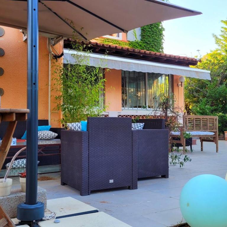 French Riviera-Saint-Raphaël- Suite & Jardin privé - Apartment mit 1 Schlafzimmer und Gartenblick - 5