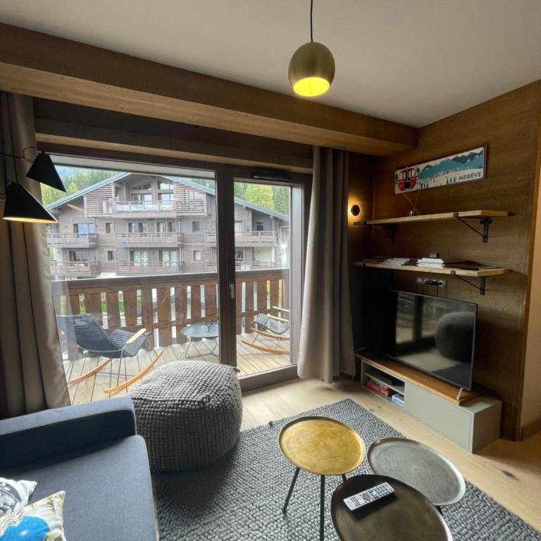 Appartement standing face mont blanc piscine - Appartement 1 Chambre - 6