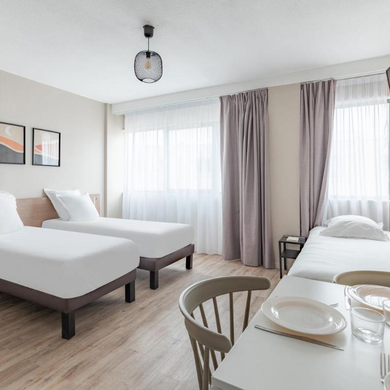 Appart'City Classic Bordeaux Centre - Studio Lits Jumeaux Supérieur - 2